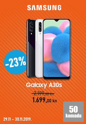 Black friday popust na smartphone Samsung Galaxy A30s